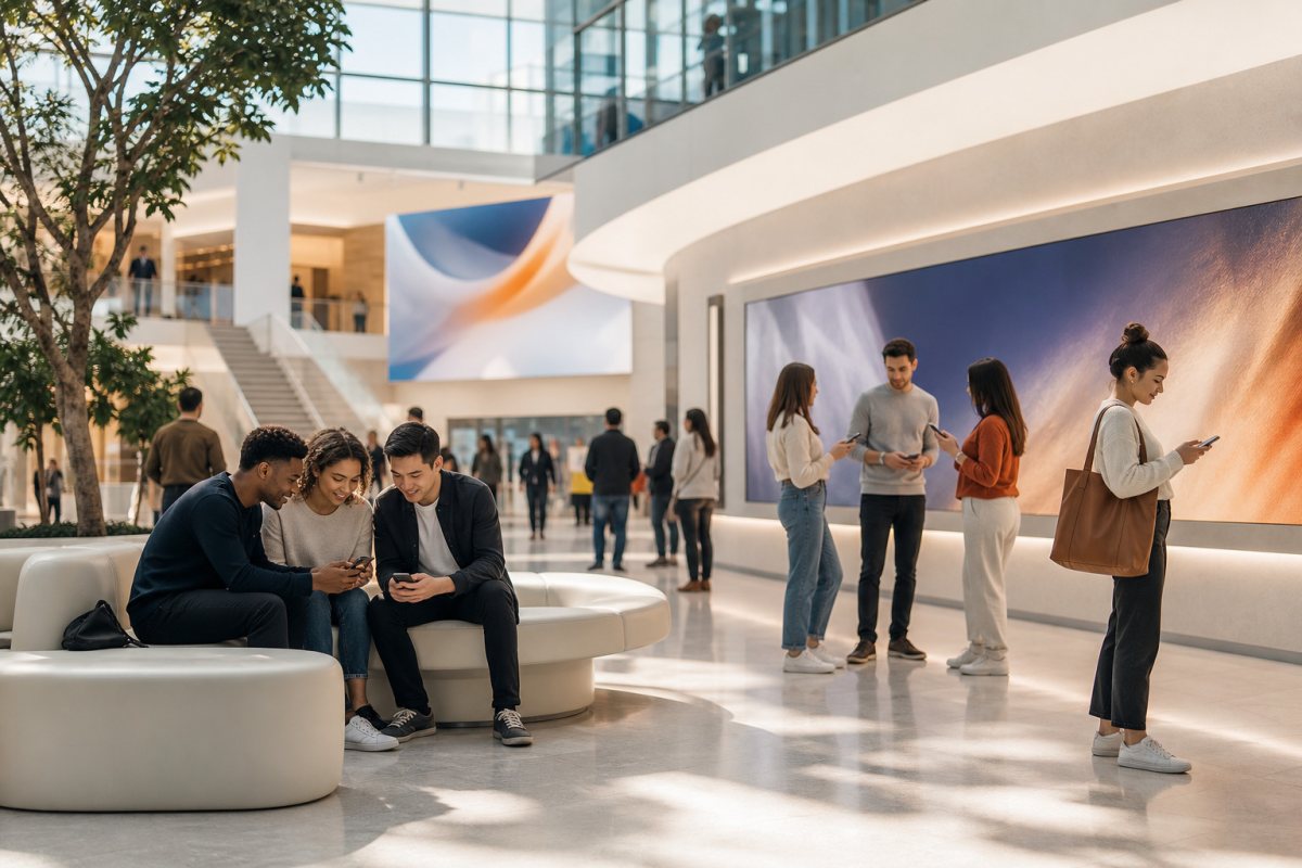 Hospitality venues media experience